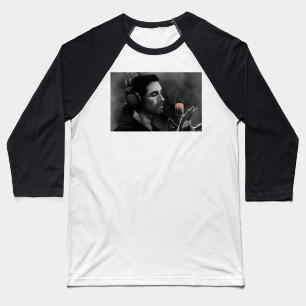 Dan Avidan Baseball T-Shirt by risharight